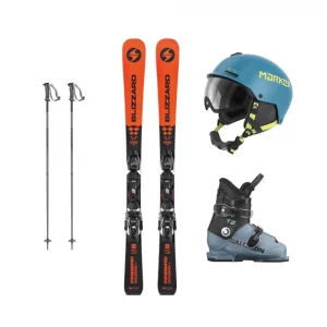 Equipo completo con casco infantil